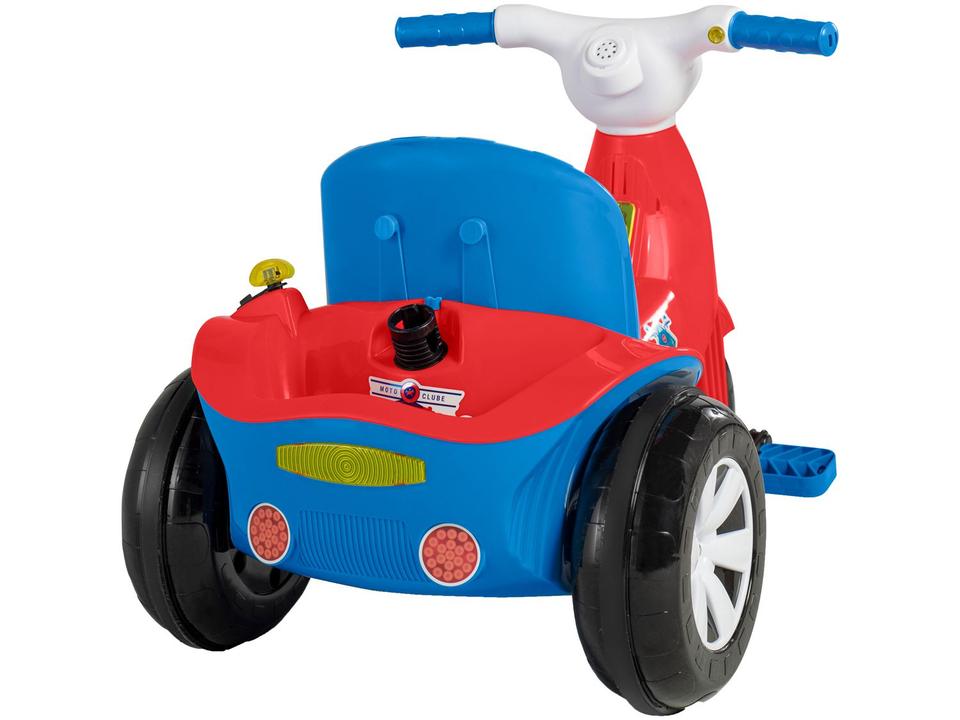 Carrinho de Passeio Infantil Velotri com Pedal - com Empurrador Calesita - 4