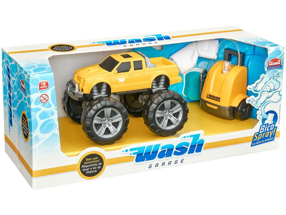 Carrinho Lava Rápido Wash Garage Usual Brinquedos - 4