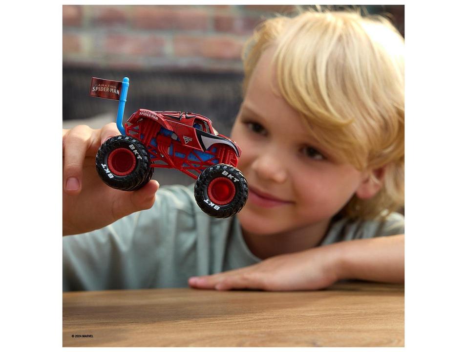Carrinho Marvel Spider-Man Monster Jam - 1