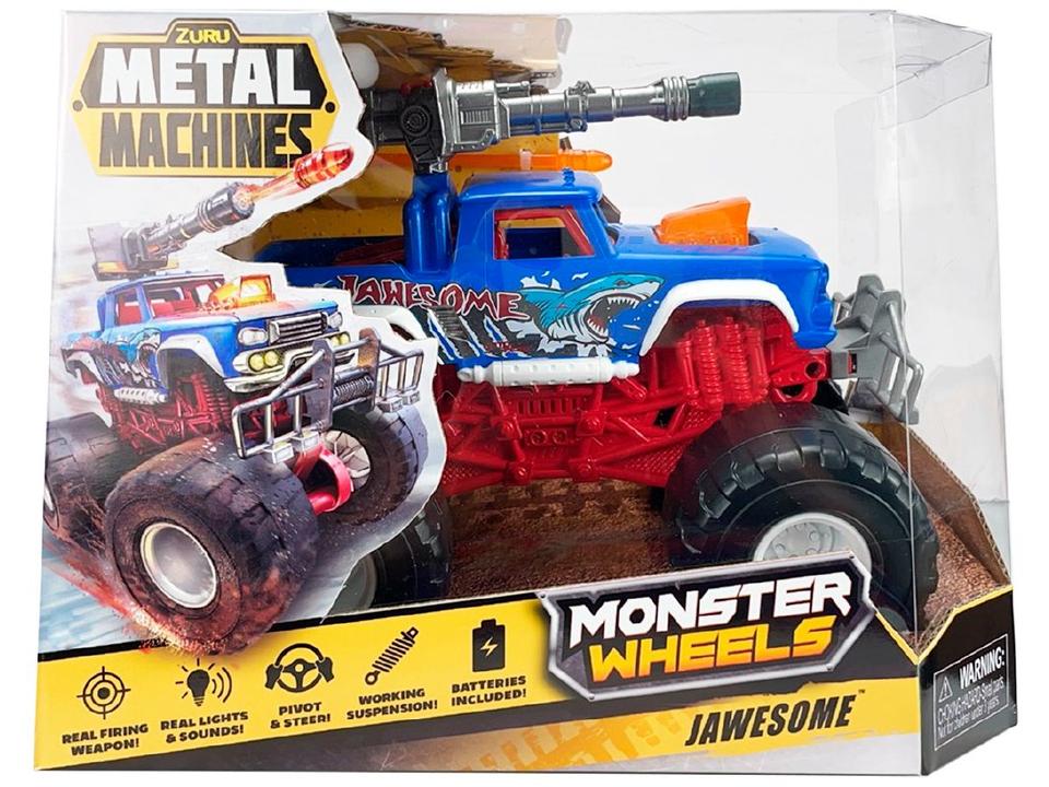 Carrinho Metal Machines Monster Wheels - 7