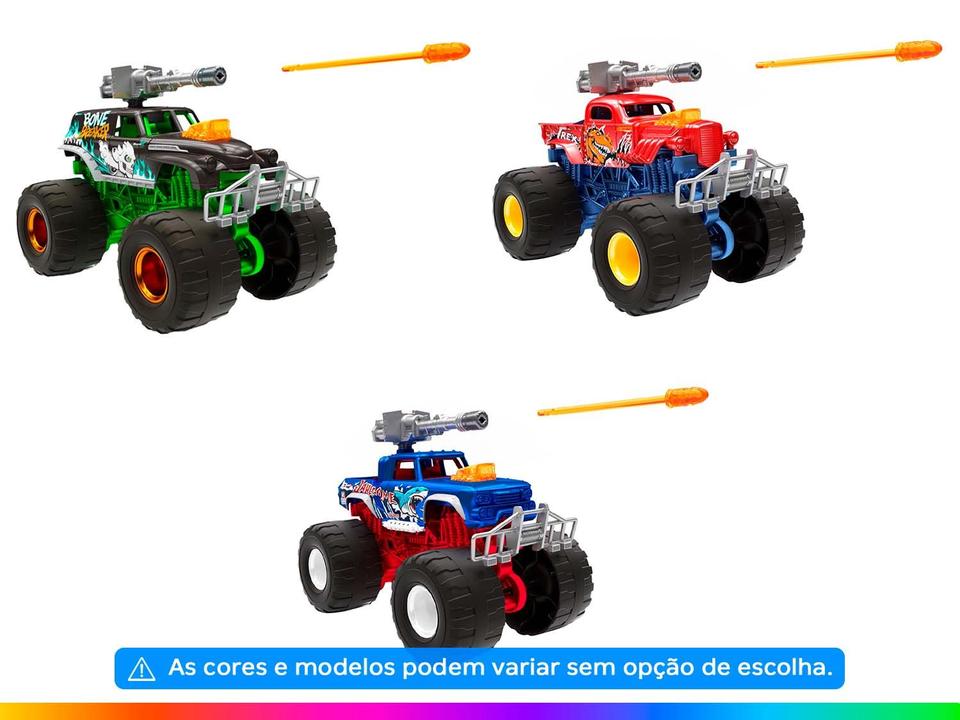Carrinho Metal Machines Monster Wheels - 1