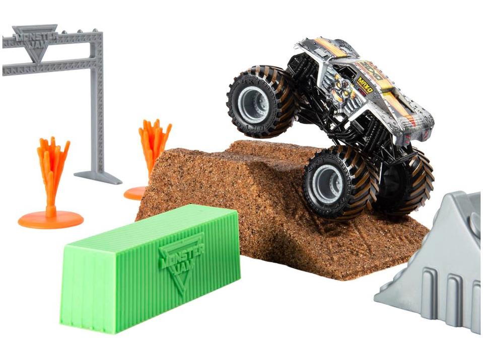 Carrinho Monster Jam com Massa Areia e Acessérios - 3