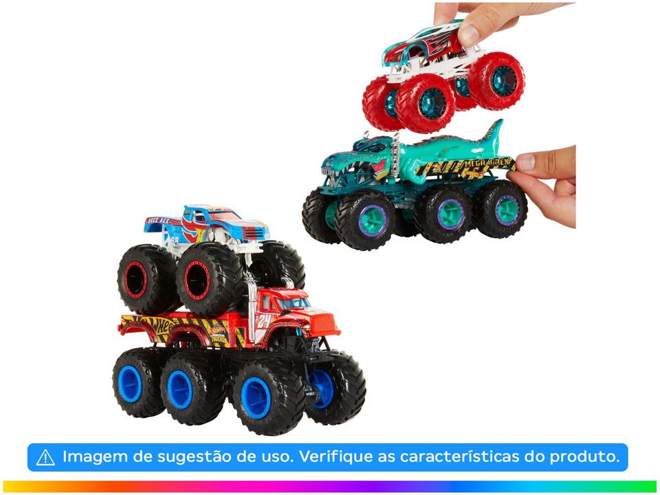 Carrinho Monster Trucks Hot Wheels Big Rigs - 3
