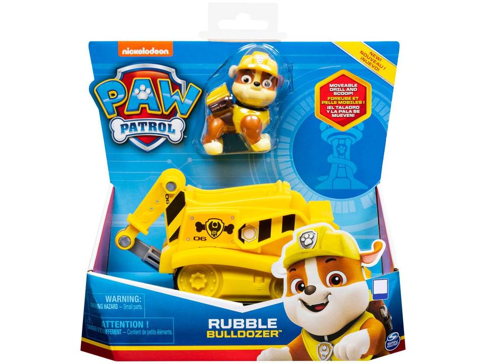 Carrinho Patrulha Canina Rubble Sunny Brinquedos - 3