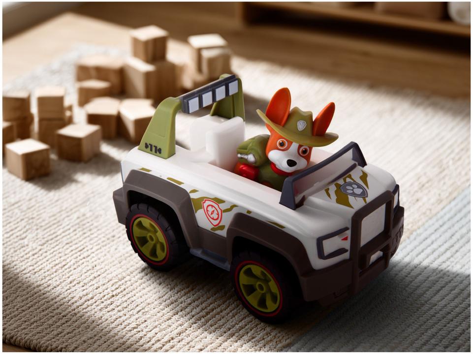 Carrinho Patrulha Canina Tracker Jungle Cruiser Sunny Brinquedos com Boneco - 1