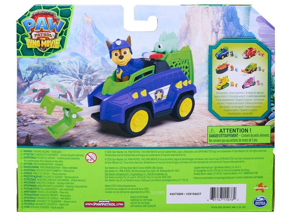 Carrinho Patrulha Canina Uma Aventura Dino Chase - 8