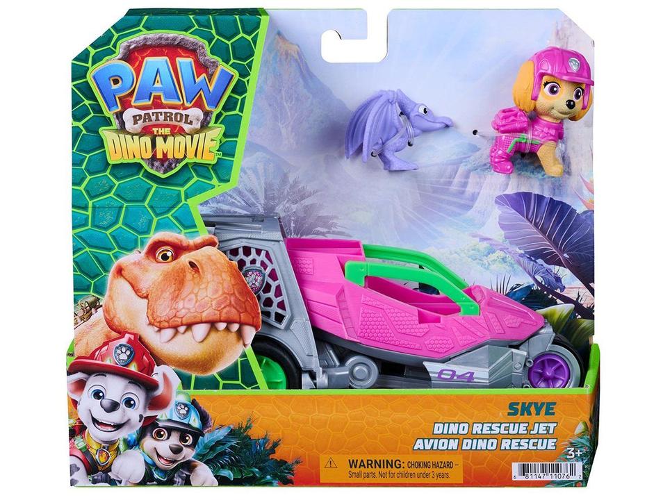 Carrinho Patrulha Canina Uma Aventura Dino Skye - 7