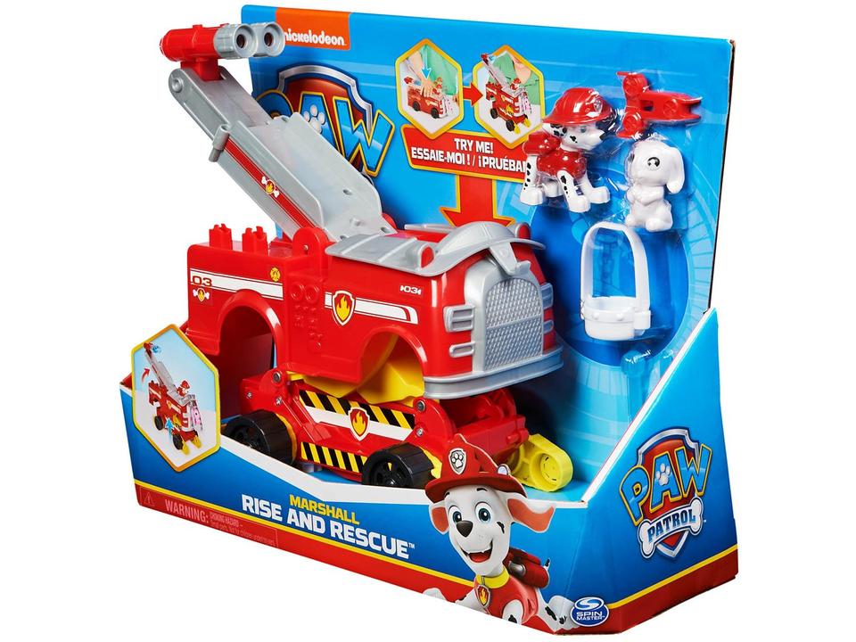 Carrinho Patrulha Canina Veiculo de Resgate do - 8