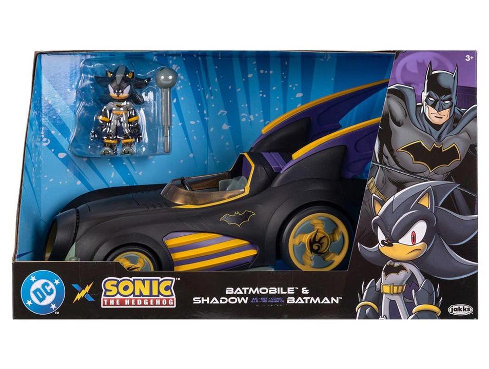 Carrinho Sonic the Hedgehog e DC Batmóvel Shadow - 6