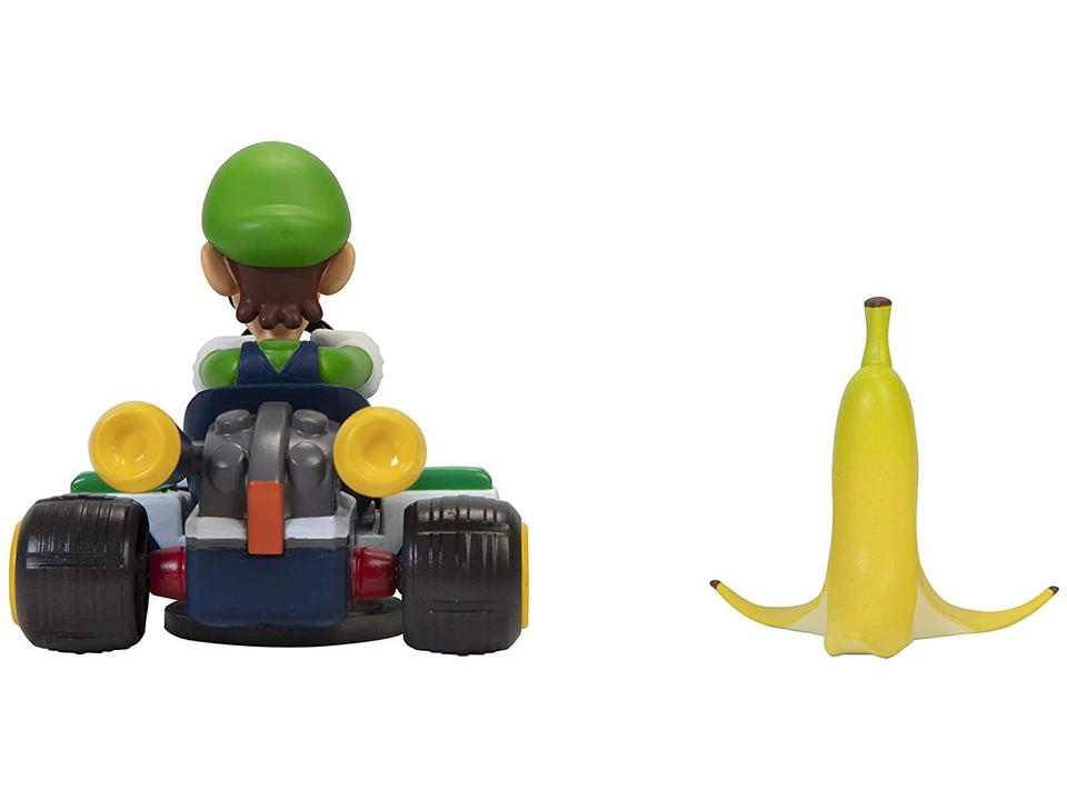 Carrinho Spin Out Mario Kart Luigi Candide - 5