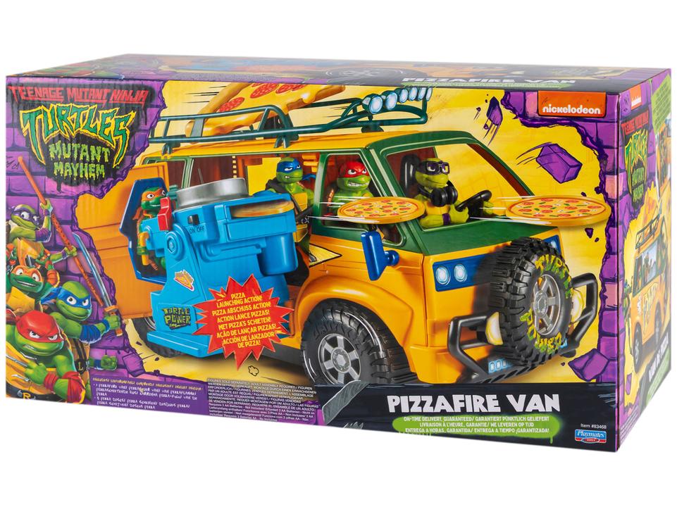 Carrinho Tartarugas Ninja Caos Mutante Van de - 10