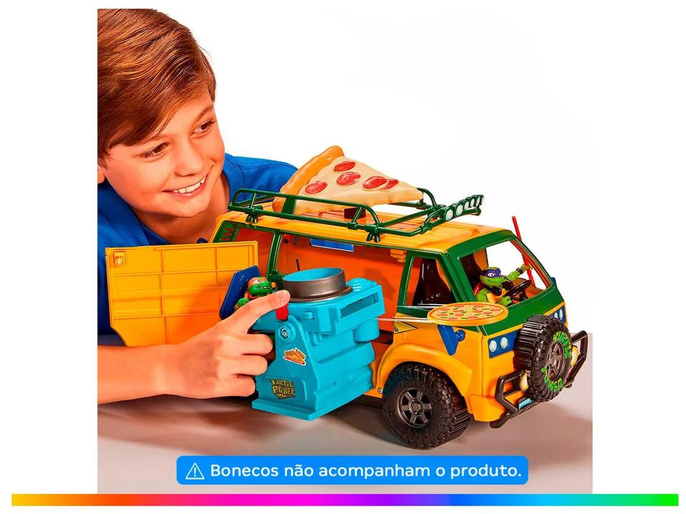 Carrinho Tartarugas Ninja Caos Mutante Van de - 1