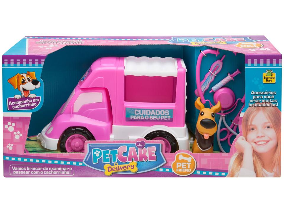 Carrinho Veterinária Pet Care Delivery Samba Toys - 7