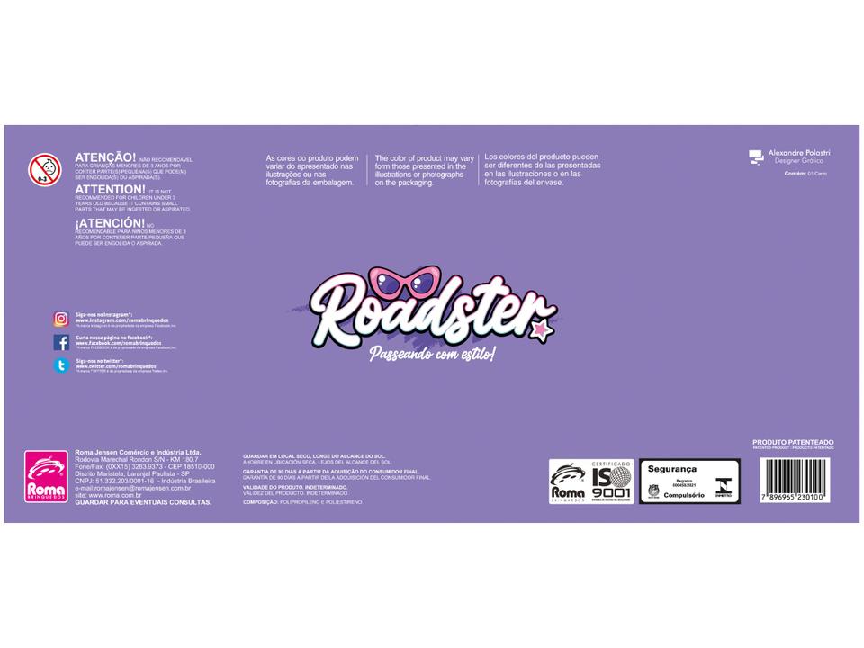 Carro de Boneca Roadster Roma Jensen - 7