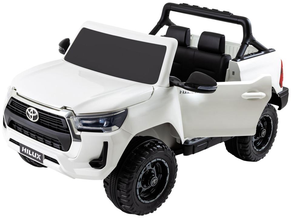 Carro Elétrico Infantil Branco Bandeirante - 2