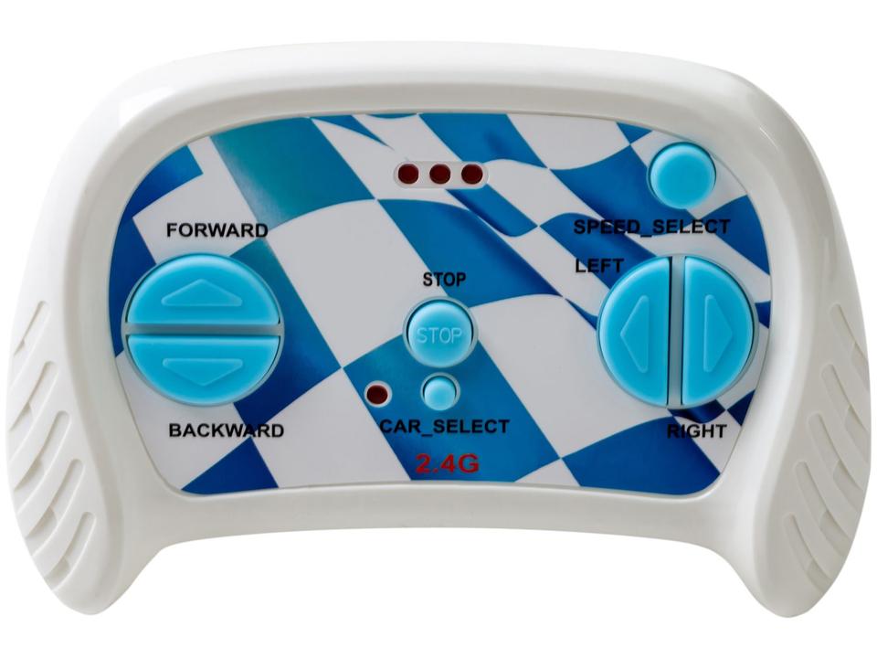 Carro Elétrico Infantil Branco Bandeirante - 24