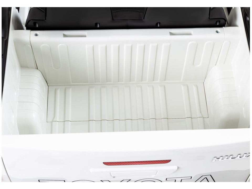Carro Elétrico Infantil Branco Bandeirante - 10