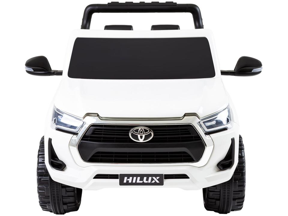 Carro Elétrico Infantil Branco Bandeirante - 7