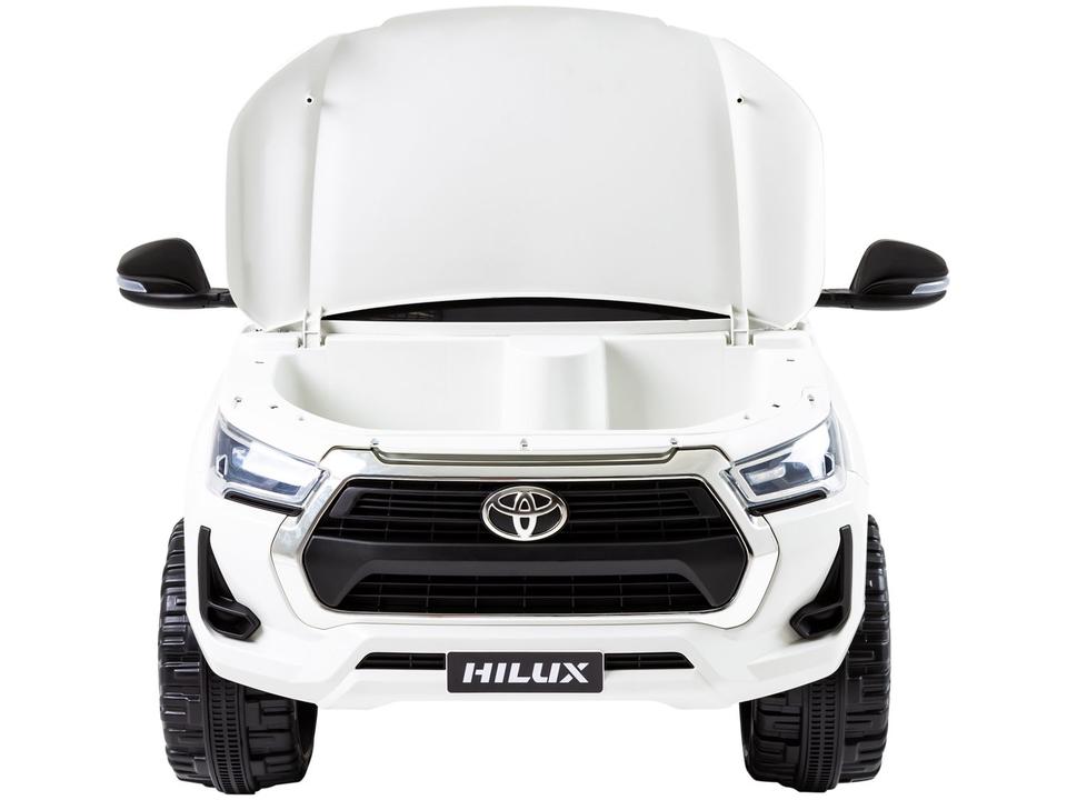 Carro Elétrico Infantil Branco Bandeirante - 8