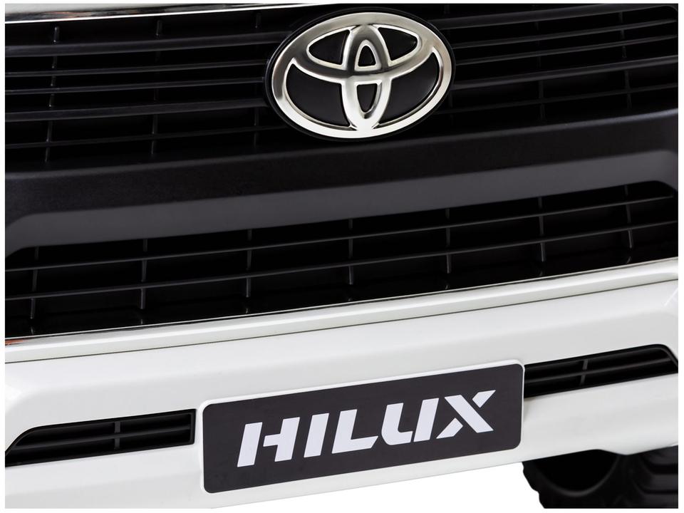 Carro Elétrico Infantil Branco Bandeirante - 17