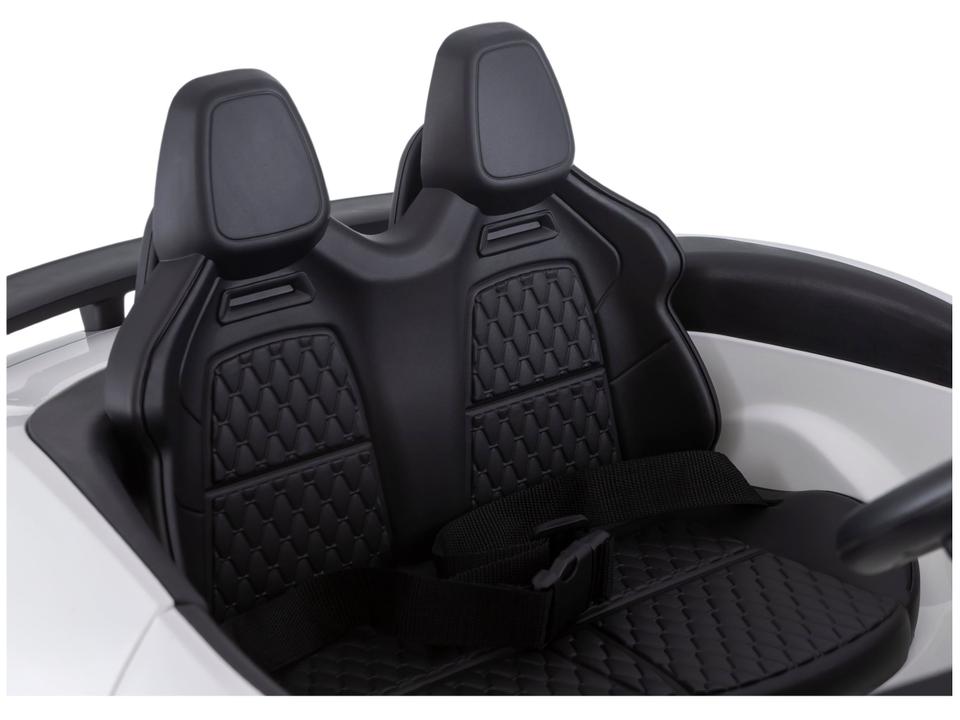 Carro Elétrico Infantil Jaguar Branco Bandeirante - 11