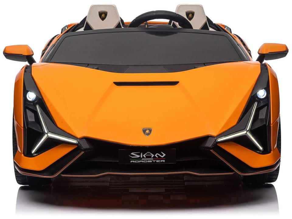 Carro Elétrico Infantil Laranja Lamborghini - 2