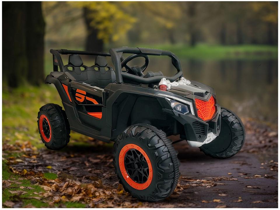 Carro Elétrico Infantil Preto UTV Bandeirante 2940 - 1