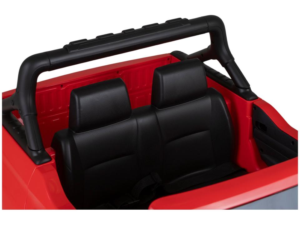 Carro Elétrico Infantil Vermelho Bandeirante - 8