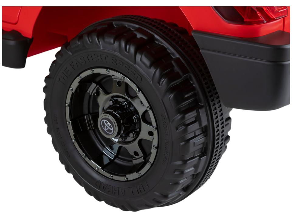 Carro Elétrico Infantil Vermelho Bandeirante - 7
