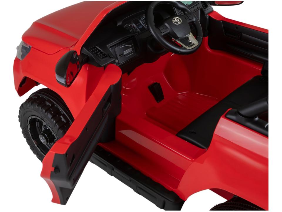 Carro Elétrico Infantil Vermelho Bandeirante - 5