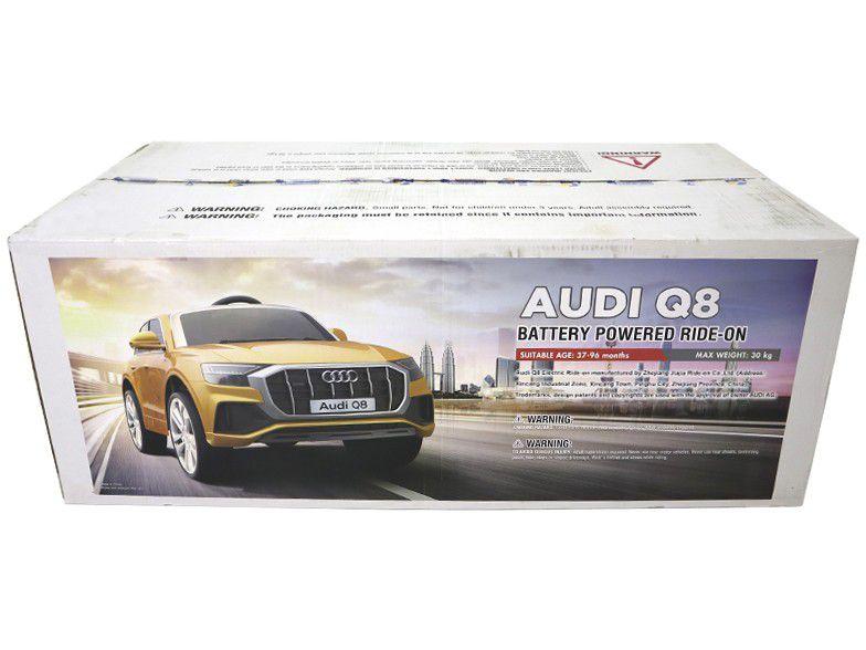 Carro Elétrico Infantil Vermelho Bel Fix Audi Q8 - 12V com Controle Remoto - 12