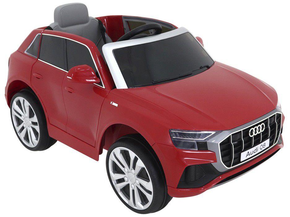 Carro Elétrico Infantil Vermelho Bel Fix Audi Q8 - 12V com Controle Remoto