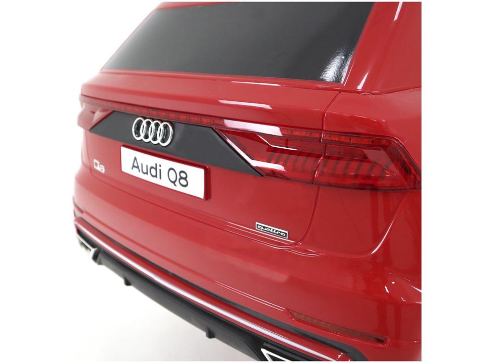 Carro Elétrico Infantil Vermelho Bel Fix Audi Q8 - 12V com Controle Remoto - 8