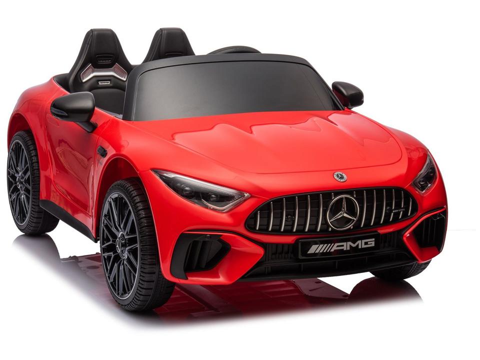 Carro Elétrico Infantil Vermelho Mercedes - 4