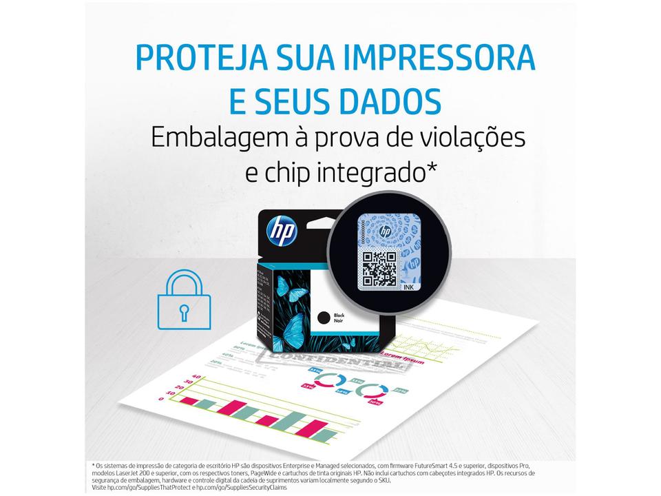 Cartucho de Tinta HP 670 XL Ciano - 4