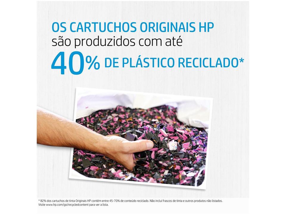 Cartucho de Tinta HP Preto 664 Original - 7