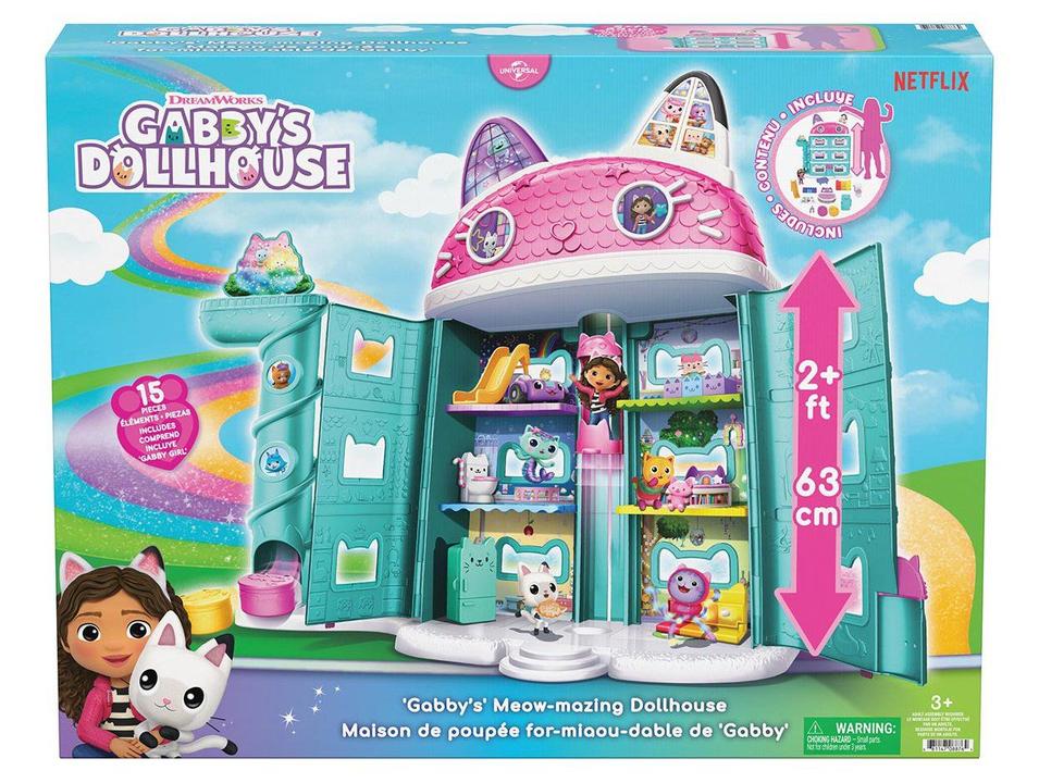 Casinha de Boneca A Casa Mágica da Gabby - 5