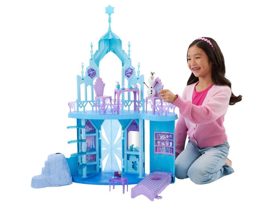 Castelo de Gelo de Bonecas Frozen Disney Mattel - 1