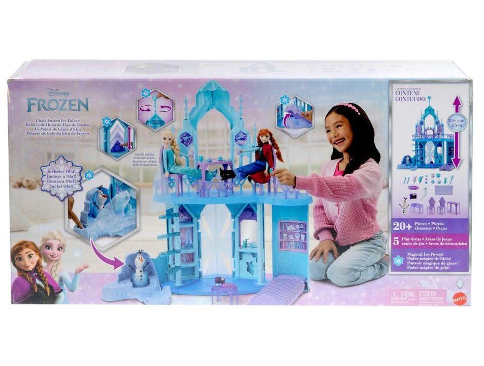 Castelo de Gelo de Bonecas Frozen Disney Mattel - 7