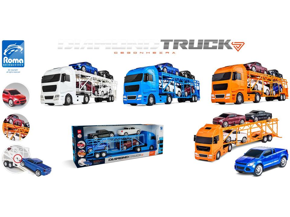 Cegonheira Diamond Truck 5 Peças - 8