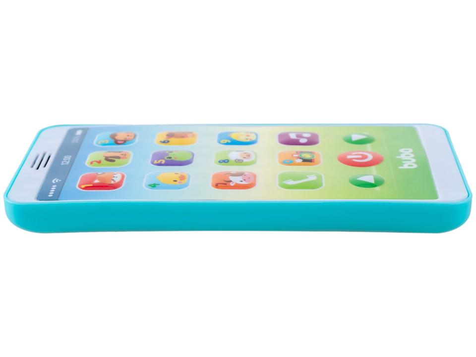 Celular de Brinquedo Baby Phone Azul Musical - Buba - 6