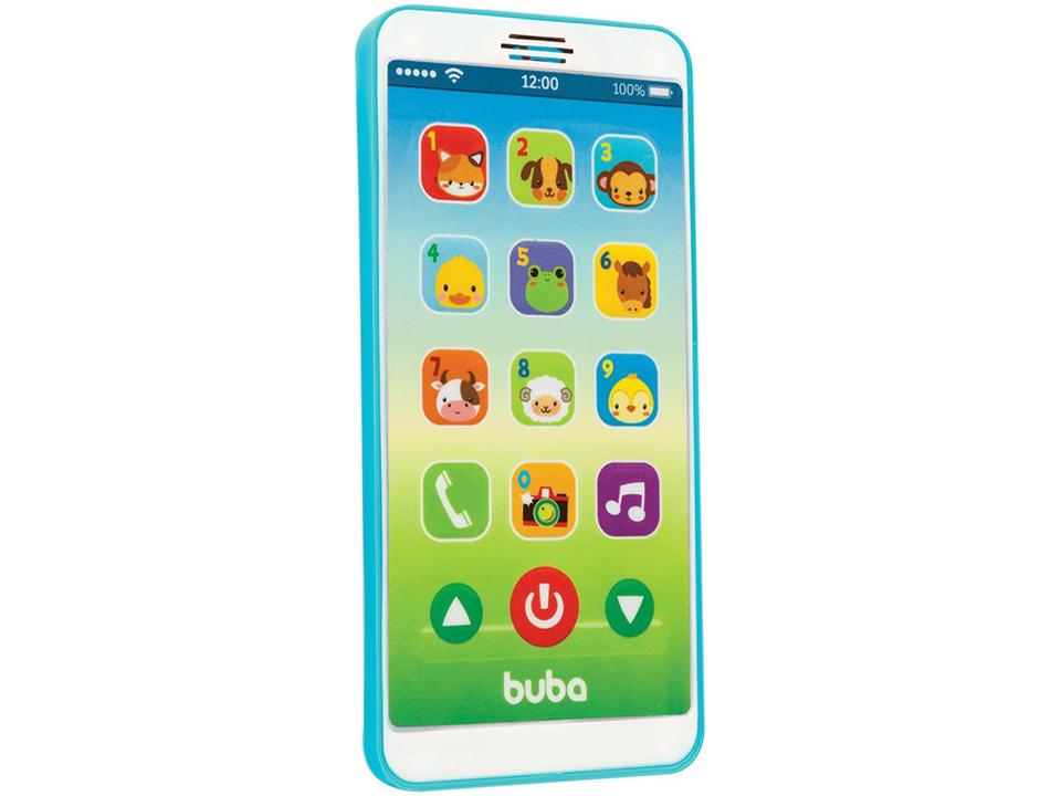 Celular de Brinquedo Baby Phone Azul Musical - Buba - 2