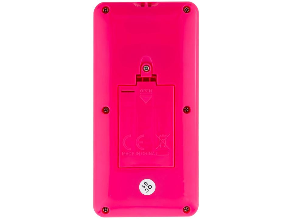 Celular de Brinquedo Baby Phone Rosa Musical - 6
