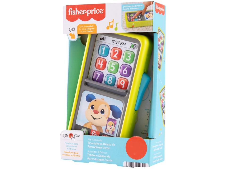 Celular de Brinquedo Deluxe De Aprendizagem Verde - 6