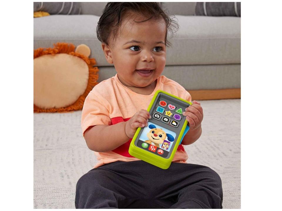 Celular de Brinquedo Deluxe De Aprendizagem Verde - 1