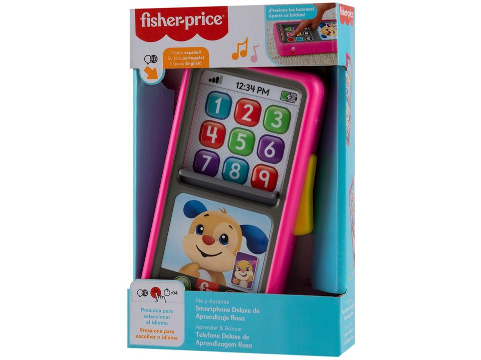 Celular de Brinquedo Fisher-Price Deluxe Emite Som - 5