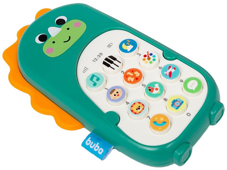 Celular de Brinquedo Phone Bilingue Buba Zoo Dino - 1
