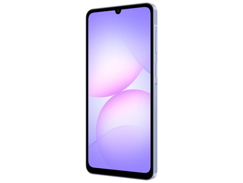 Celular Samsung Galaxy A07 128GB Violeta 4GB RAM Tela 6,7" Câm. Dupla + Selfie 8MP - 16