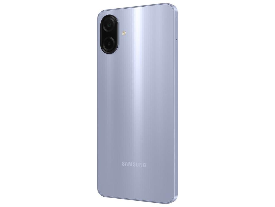 Celular Samsung Galaxy A07 128GB Violeta 4GB RAM Tela 6,7" Câm. Dupla + Selfie 8MP - 12