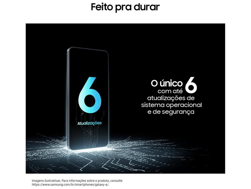 Celular Samsung Galaxy A07 128GB Violeta 4GB RAM Tela 6,7" Câm. Dupla + Selfie 8MP - 4